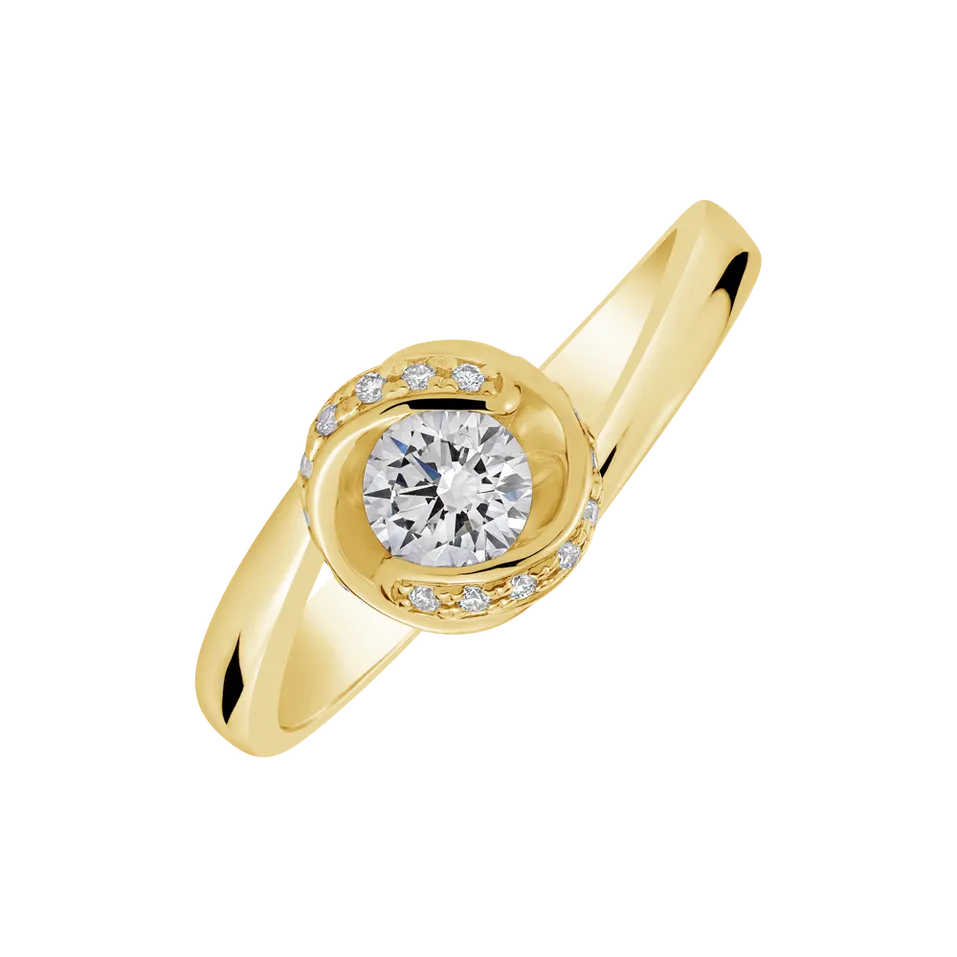 Prsten s diamanty Nynette
