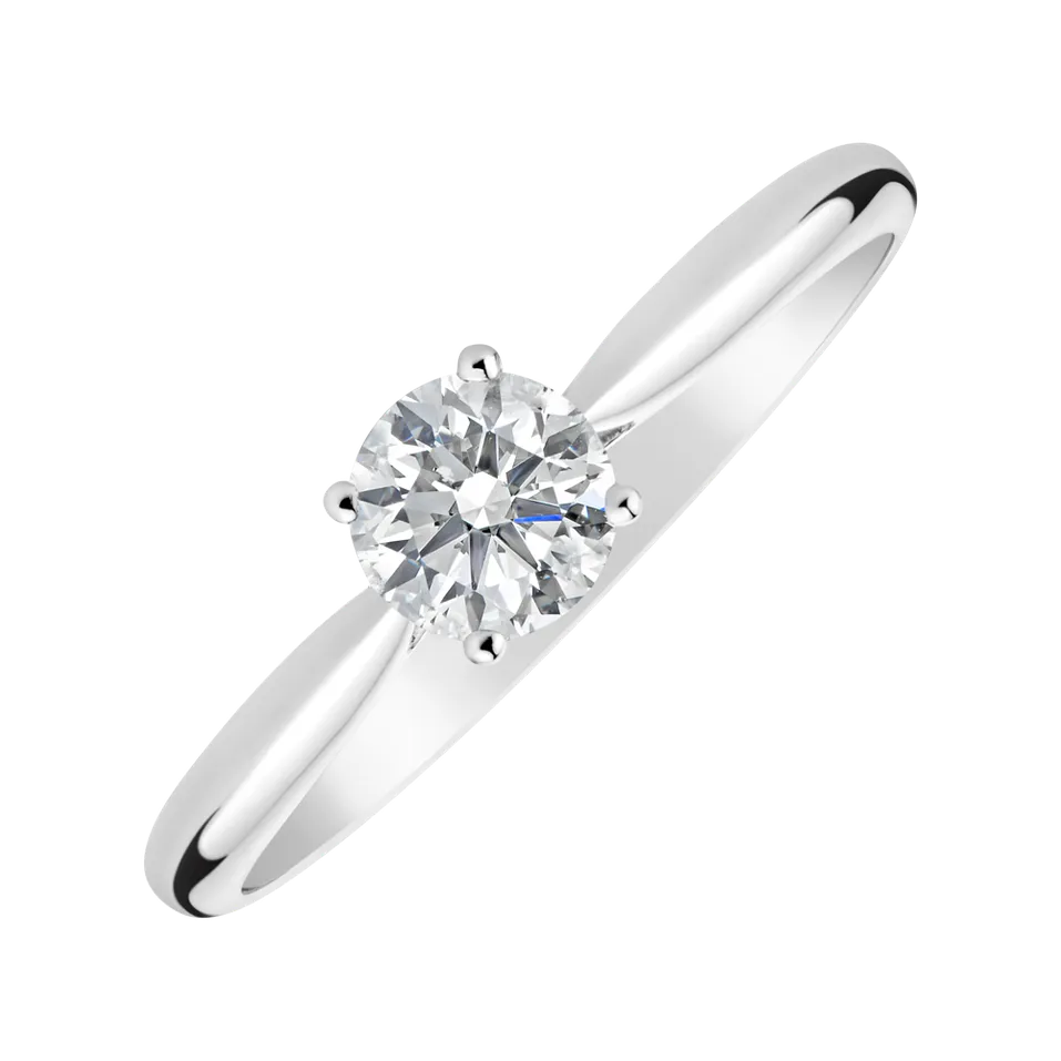 Prsten s diamantem Made with Love