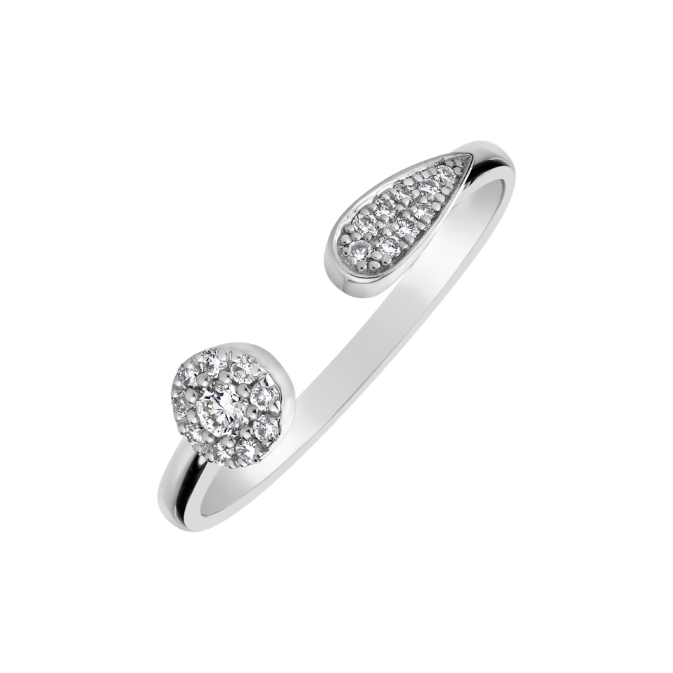 Prsten s diamanty Giselle