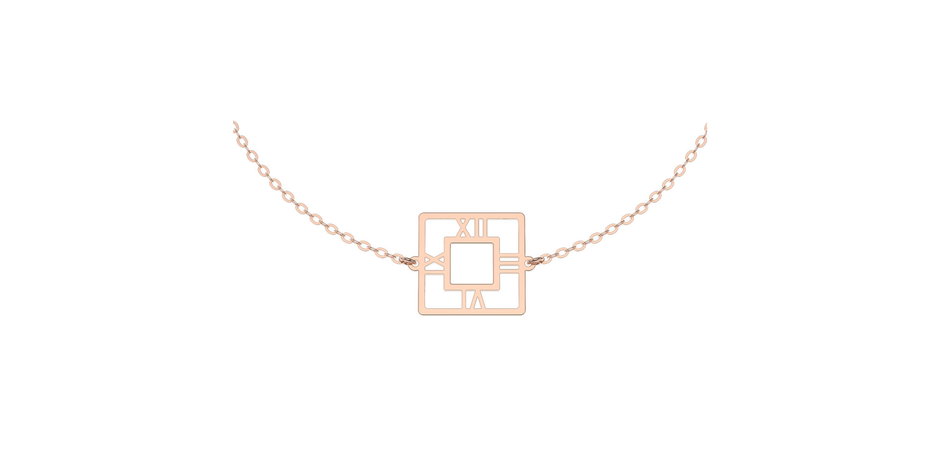 Náramek s diamantem Golden Hour