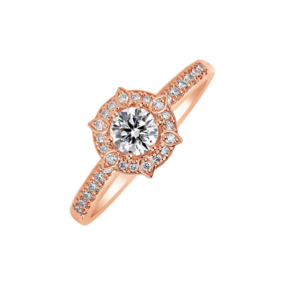 Prsten s diamanty Lionello