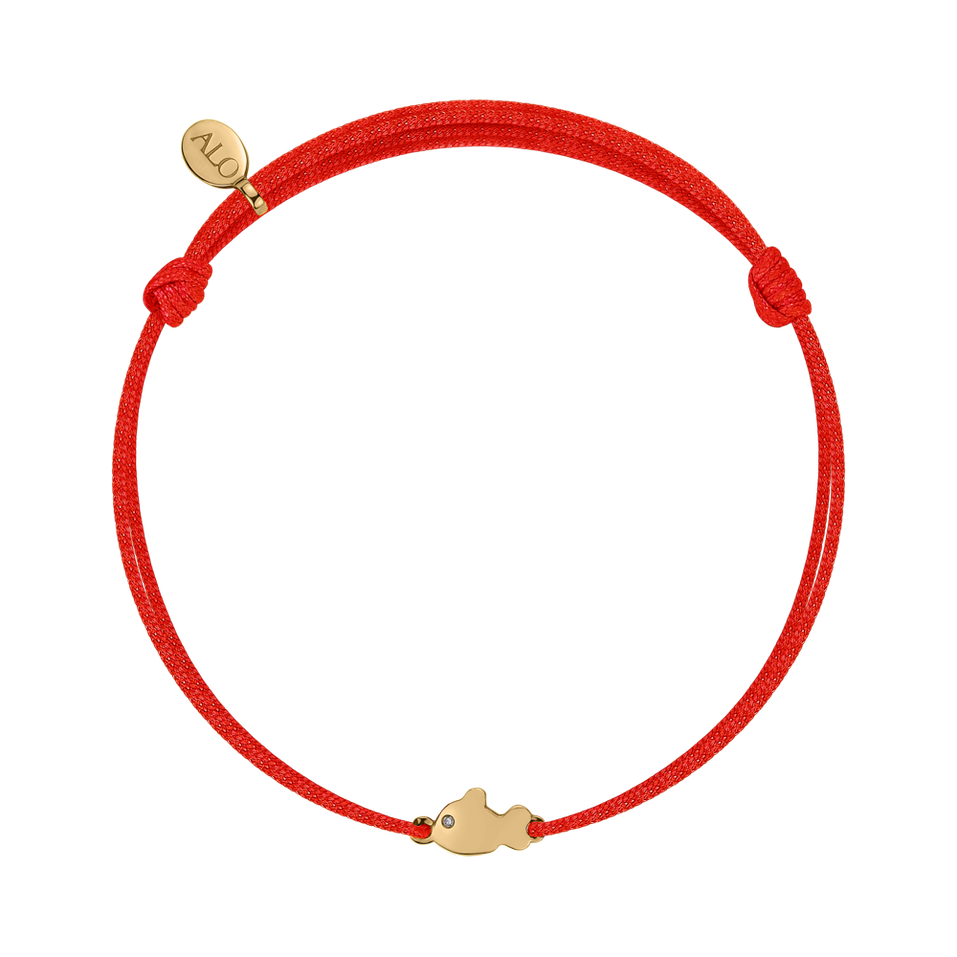 Dětský náramek s diamantem Witching Fish