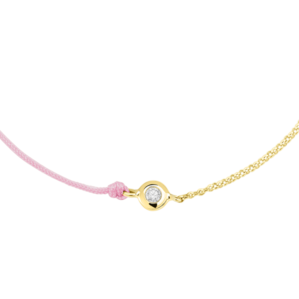 Diamantový náramek se šňůrkou Effect Diamond