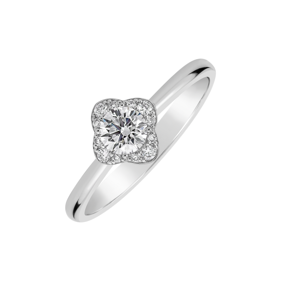 Prsten s diamanty Diamond Blossom