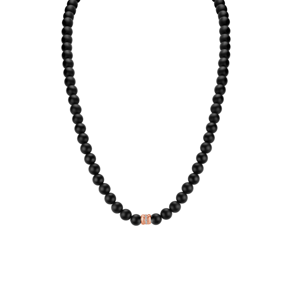 Náhrdelník s acháty a diamanty Trinty