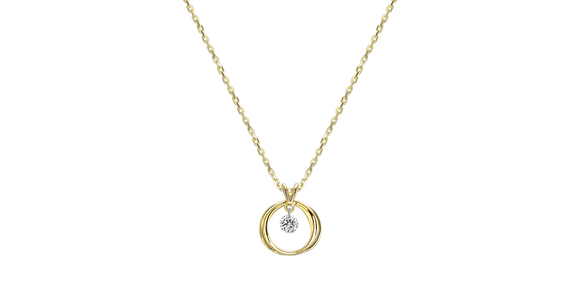 Náhrdelník s diamantem Venus Desire