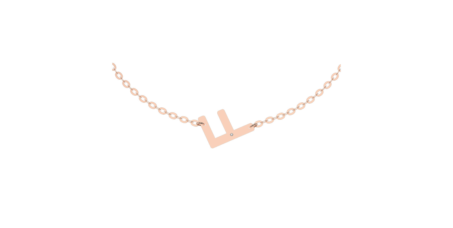 Náramek s diamantem Big Line F