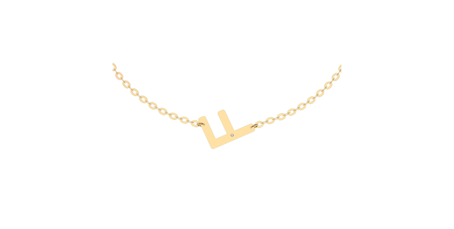 Náramek s diamantem Big Line F