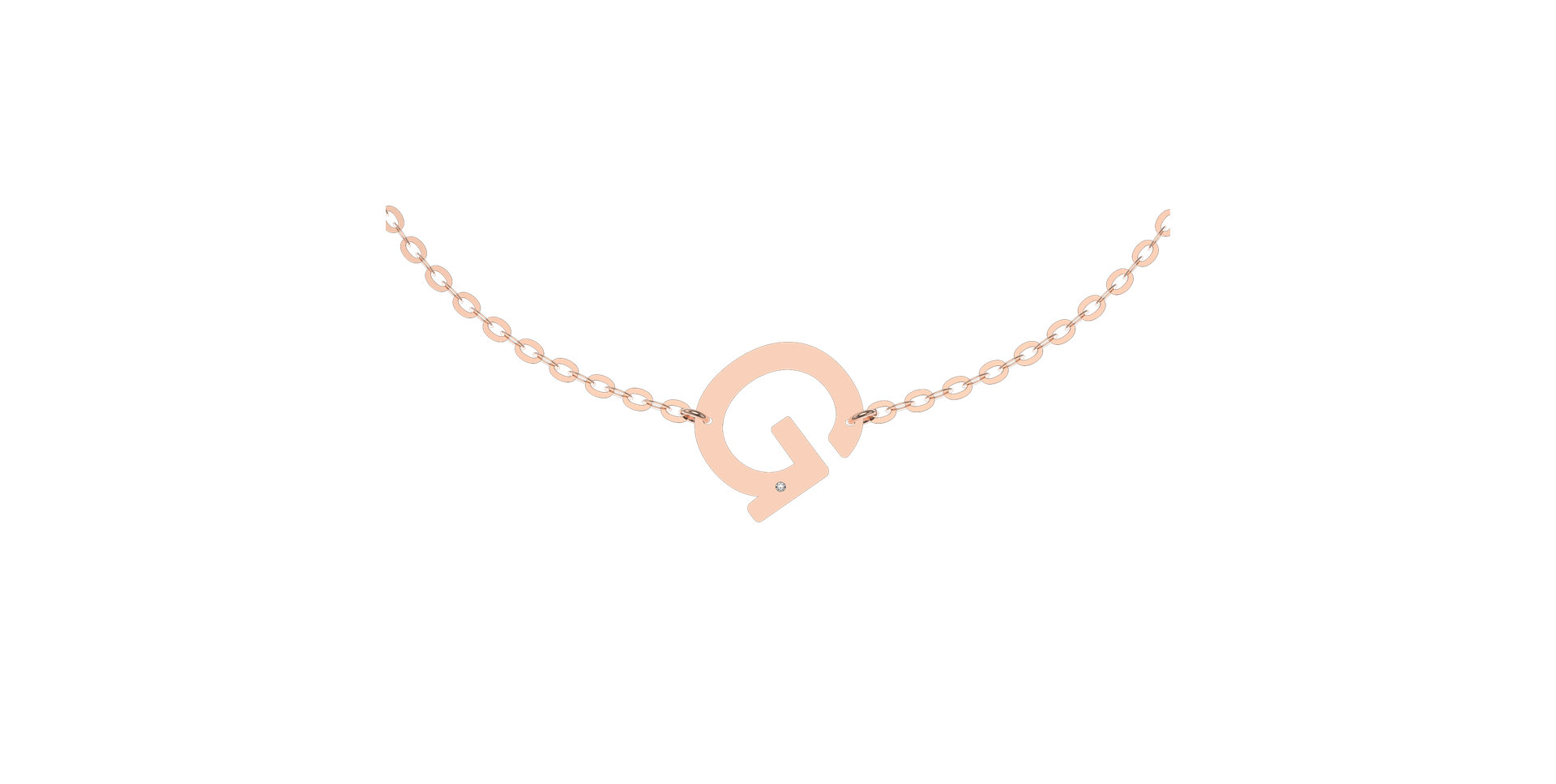 Náramek s diamantem Big Line G