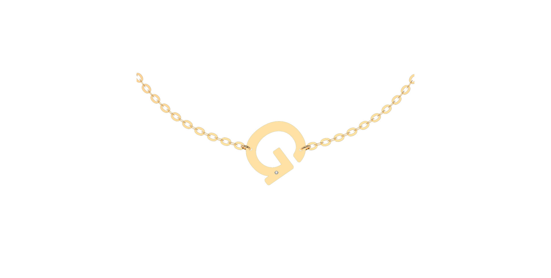 Náramek s diamantem Big Line G