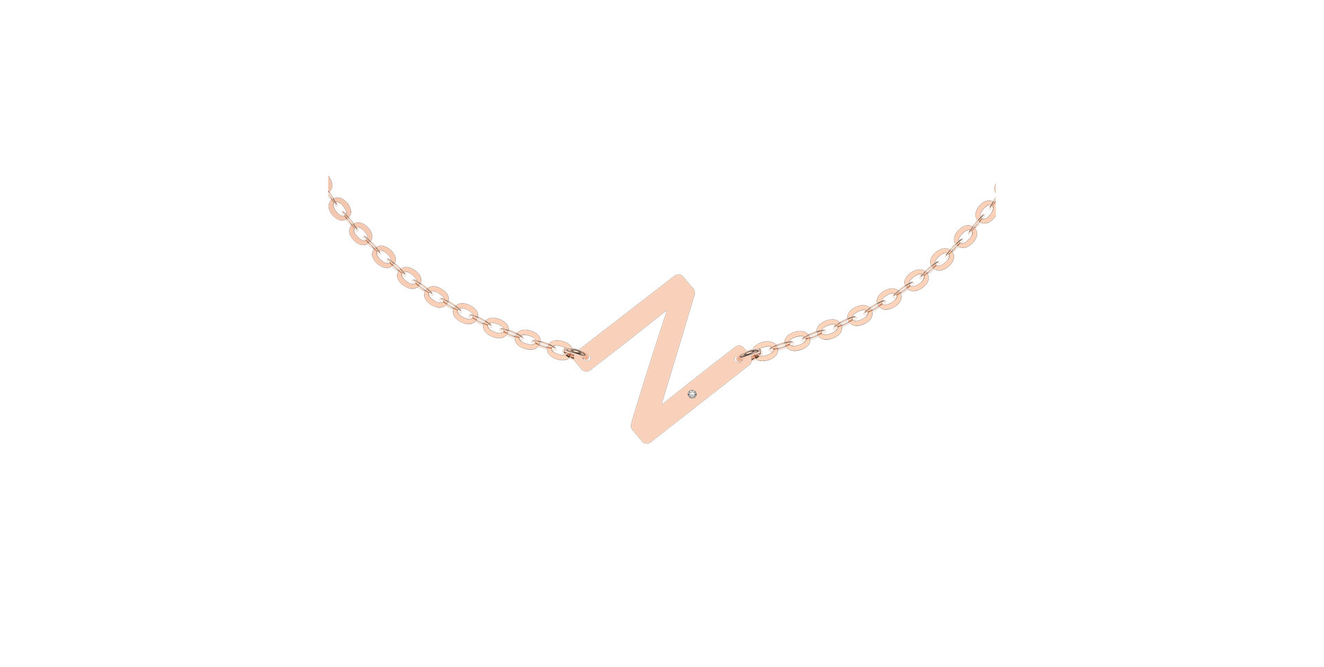 Náramek s diamantem Big Line N