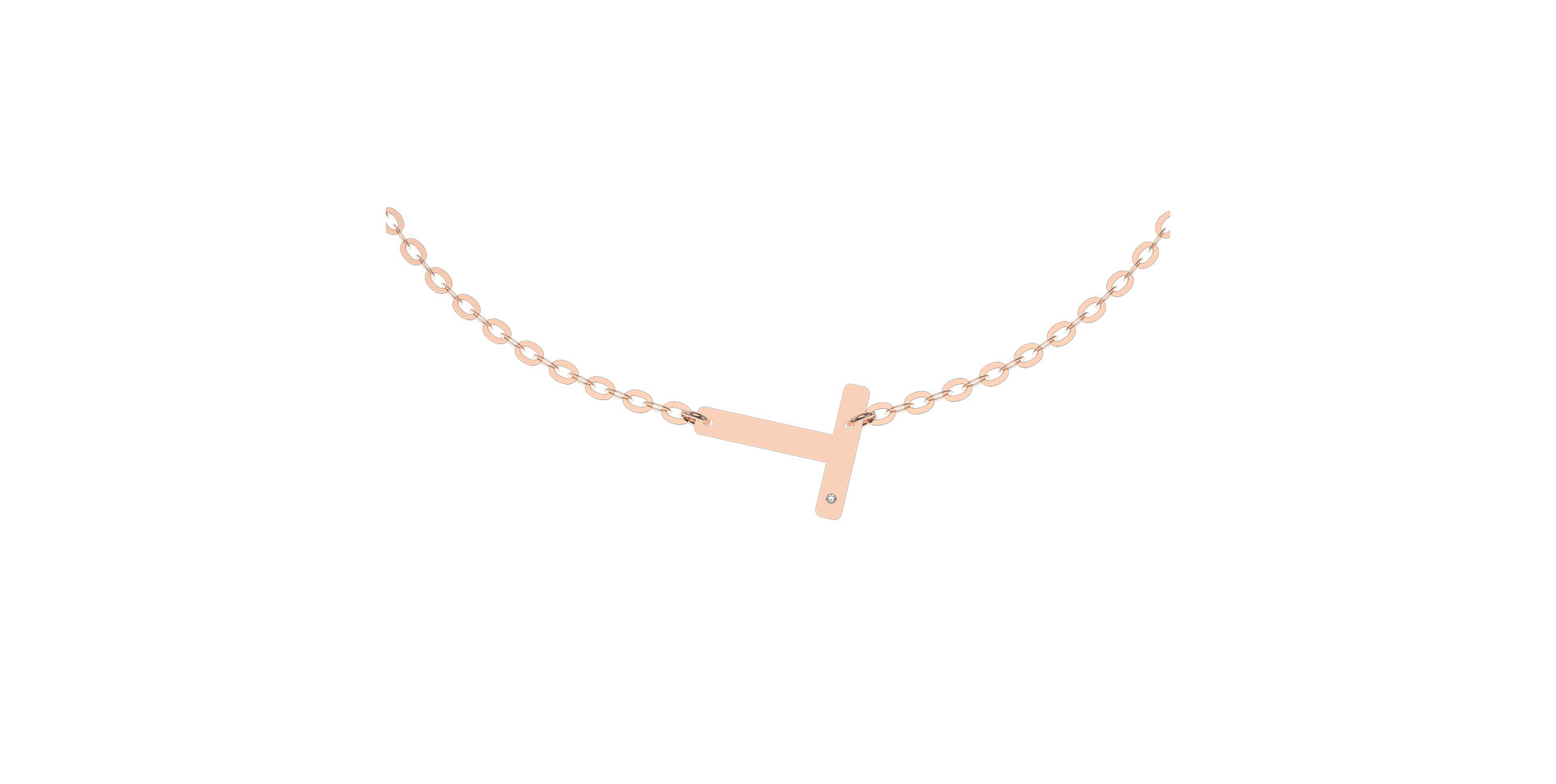 Náramek s diamantem Big Line T