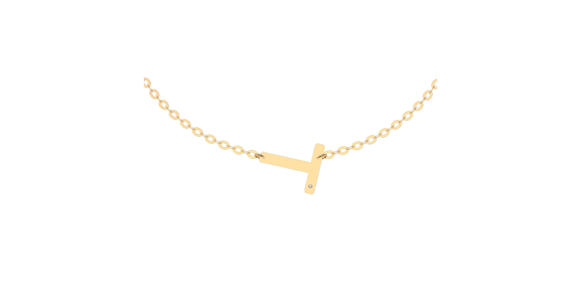 Náramek s diamantem Big Line T