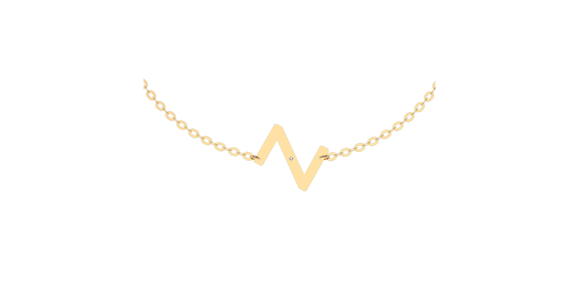 Náramek s diamantem Big Line Z