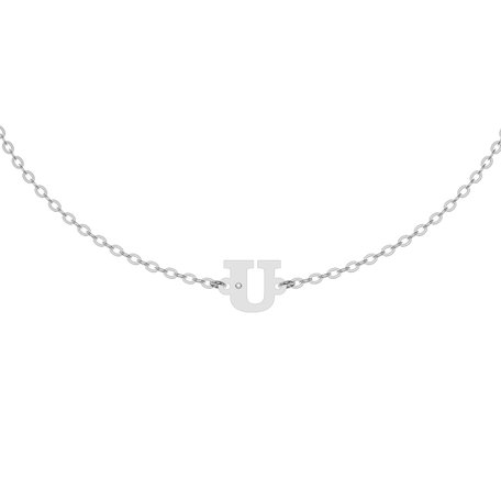 Náramek s diamantem Classic Big U