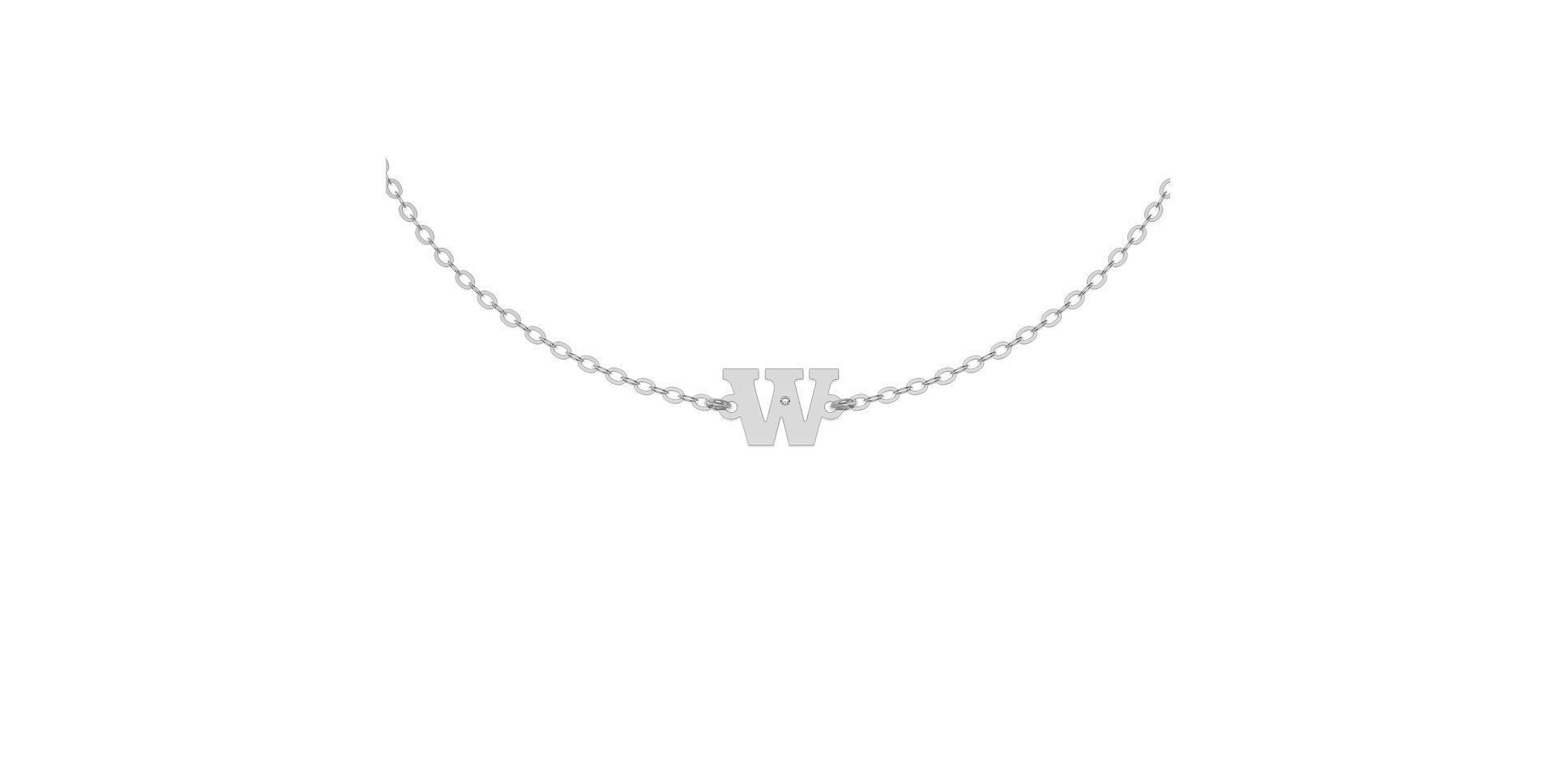 Náramek s diamantem Classic Big W