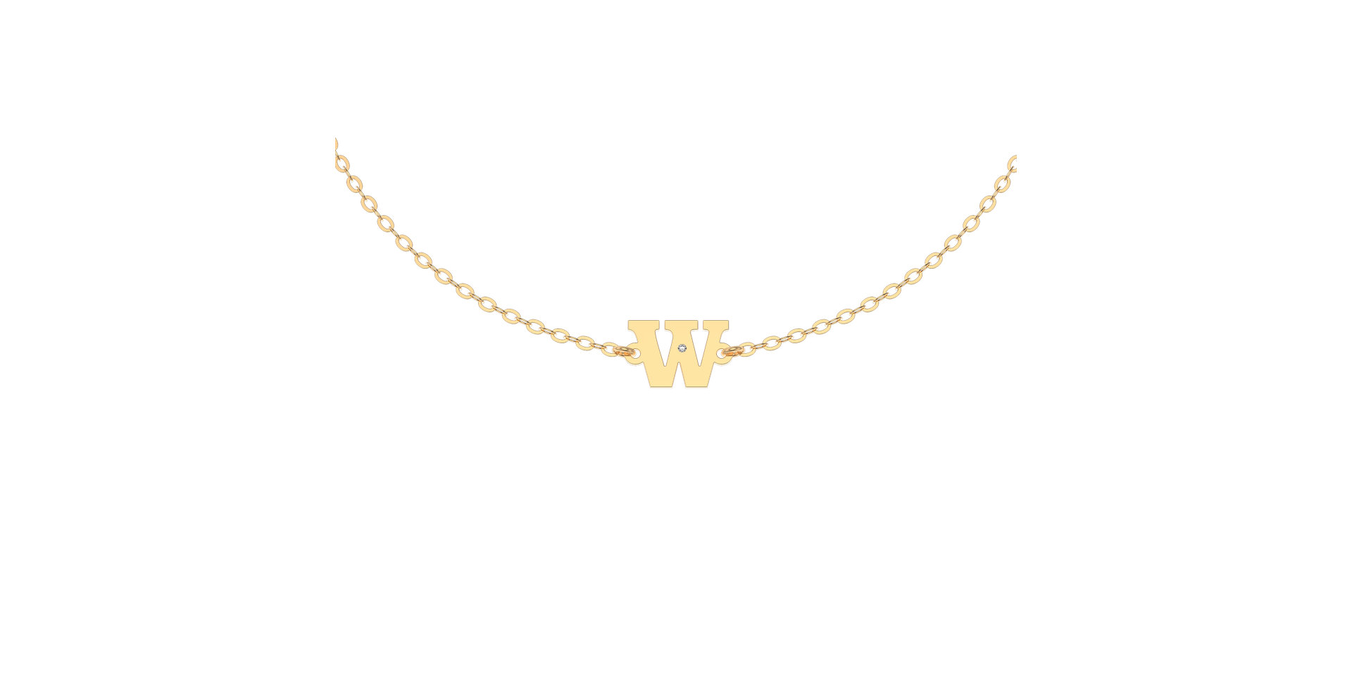 Náramek s diamantem Classic Big W