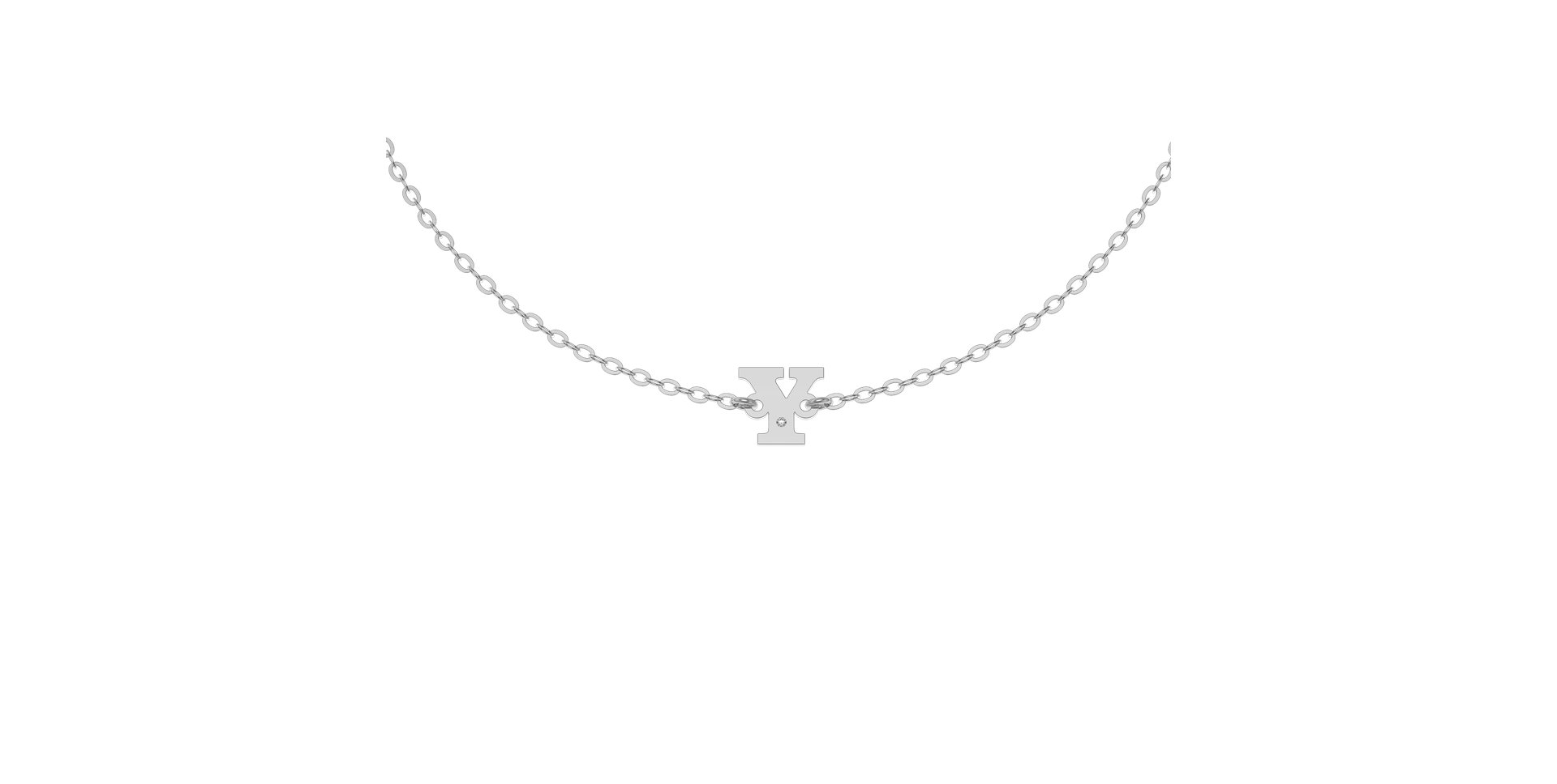 Náramek s diamantem Classic Big Y