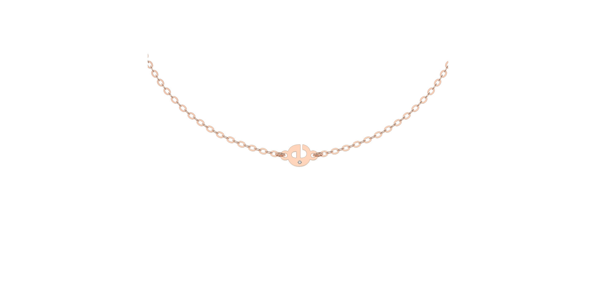 Náramek s diamantem Classic Little E