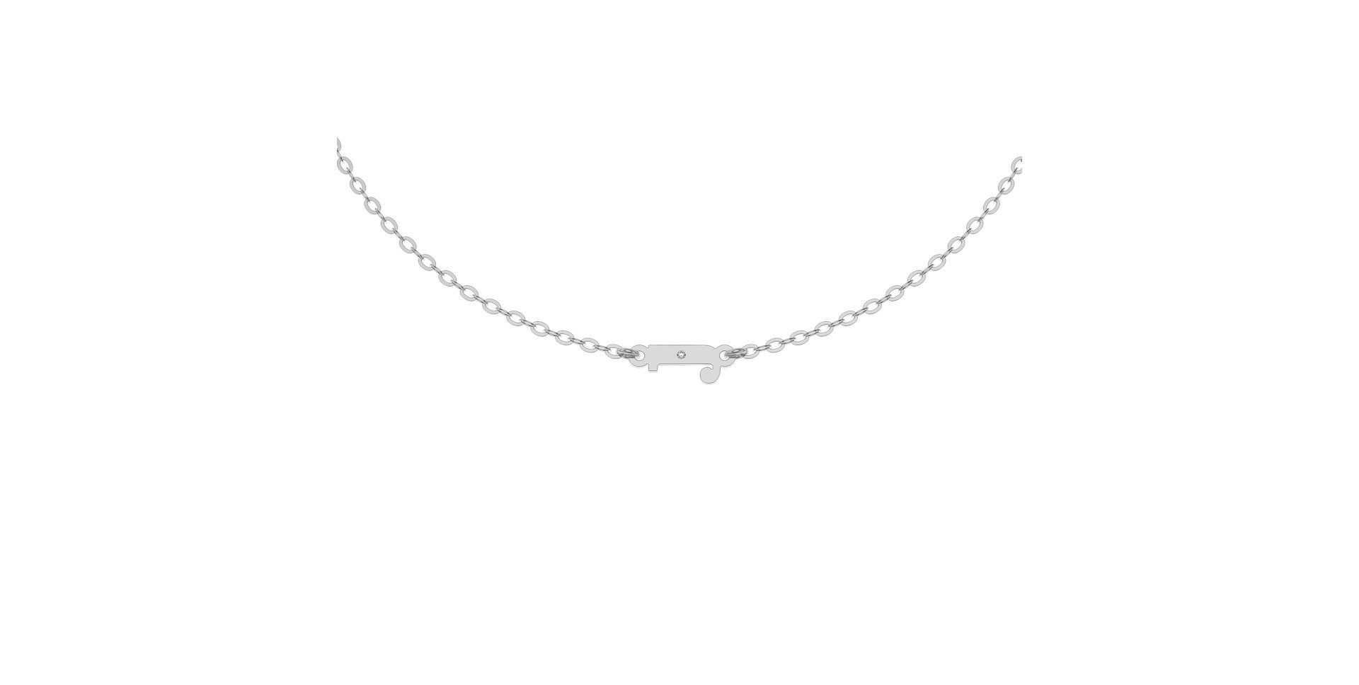 Náramek s diamantem Classic Little J