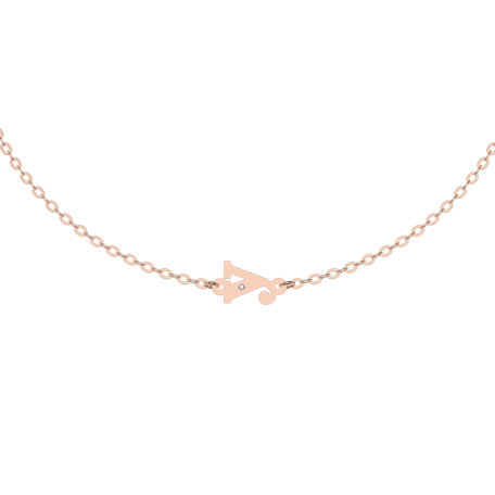 Náramek s diamantem Classic Little Y
