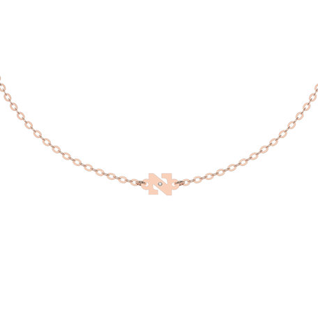 Náramek s diamantem Classic Little Z