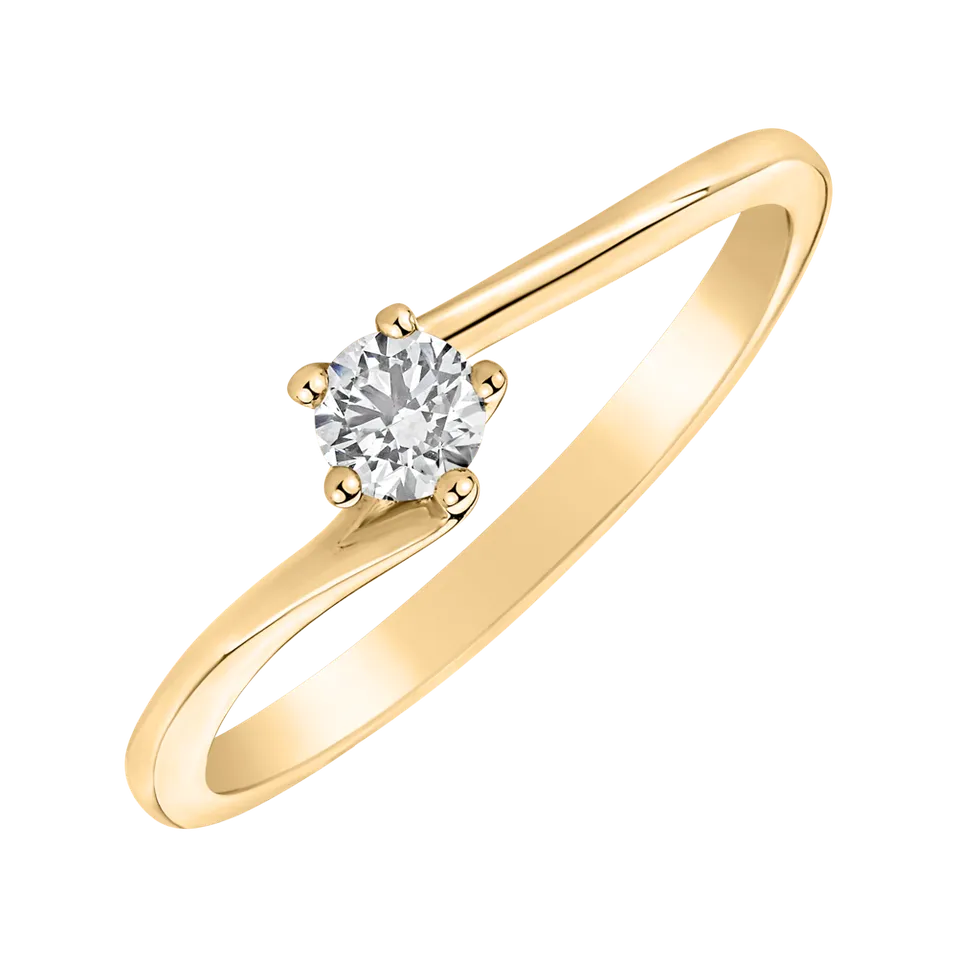 Prsten s diamantem Vivid Love