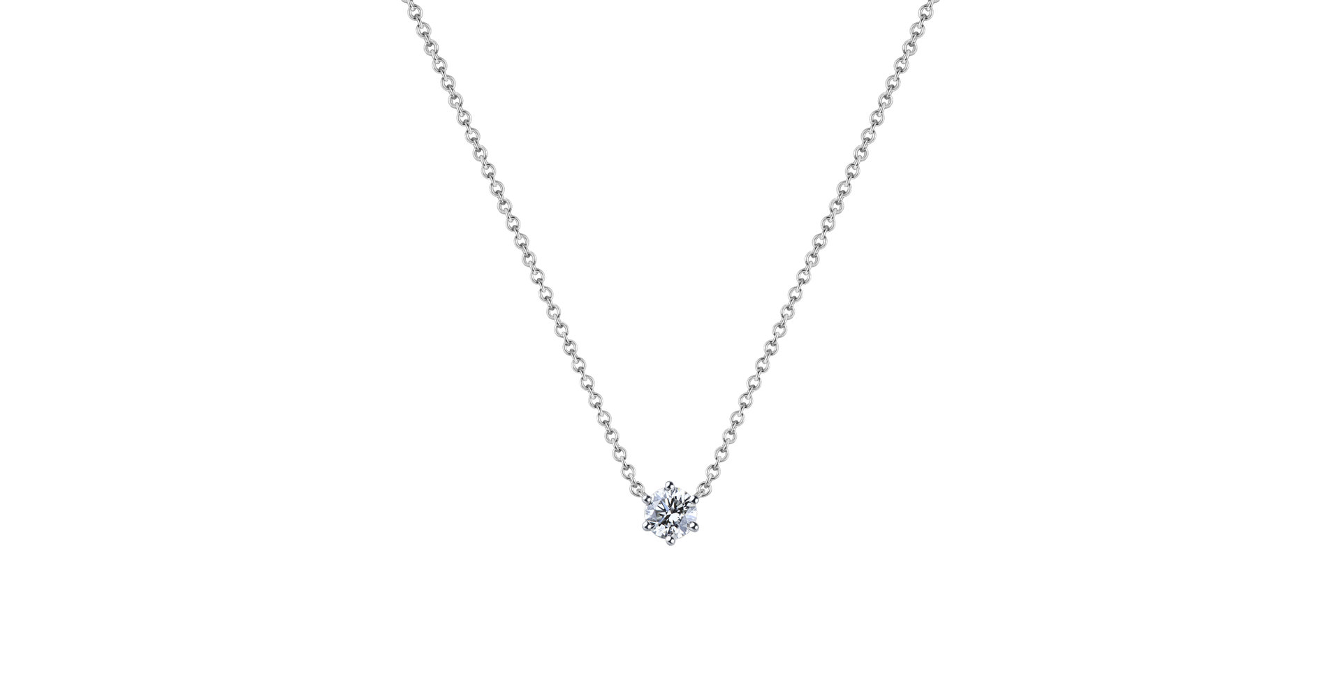 Náhrdelník s diamantem Essential Drop