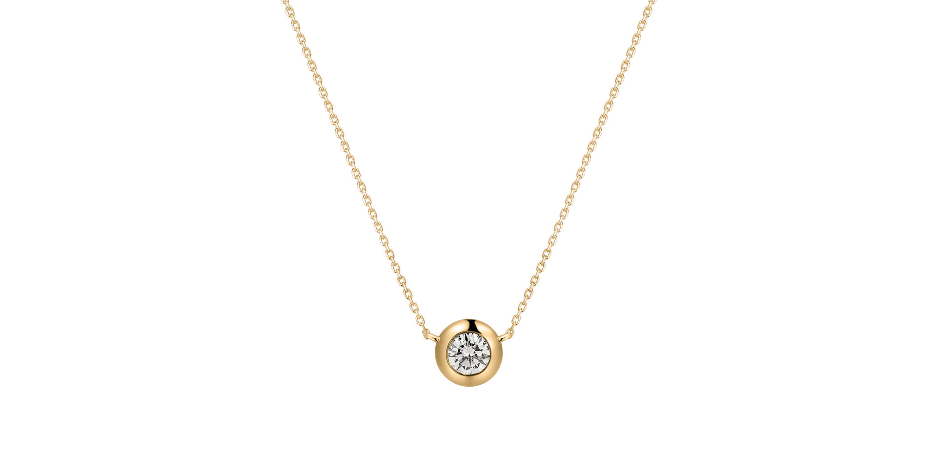 Náhrdelník s diamantem Sparkling Drop