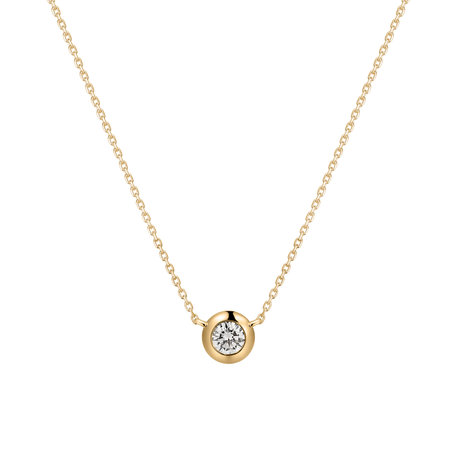 Náhrdelník s diamantem Sparkling Drop