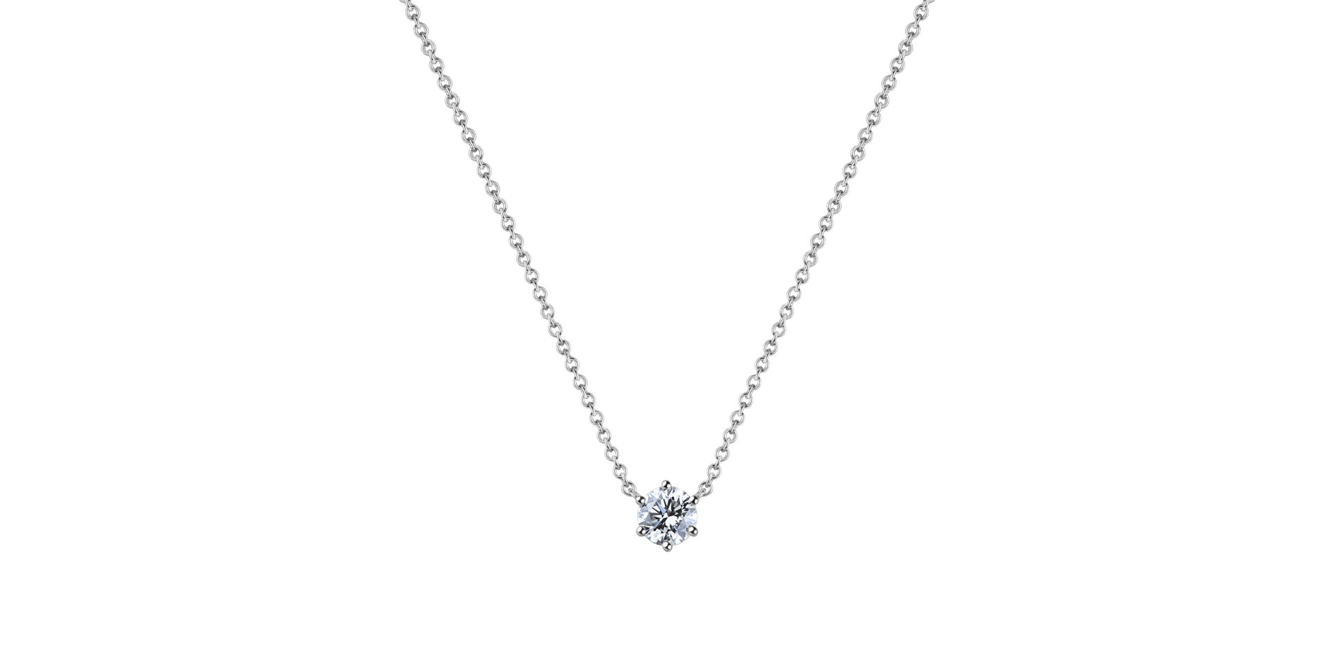 Náhrdelník s diamantem Essential Shine