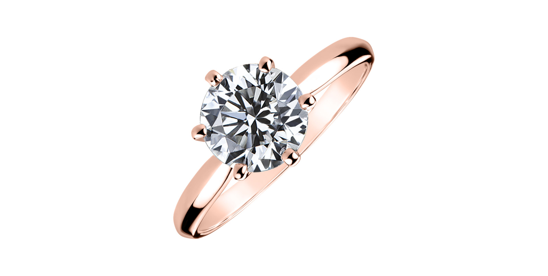 Prsten s diamantem Eternal Joy