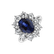 Prsten s safírem a diamanty Sky Goddess2