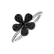Prsten s černými diamanty Sun Daisy2
