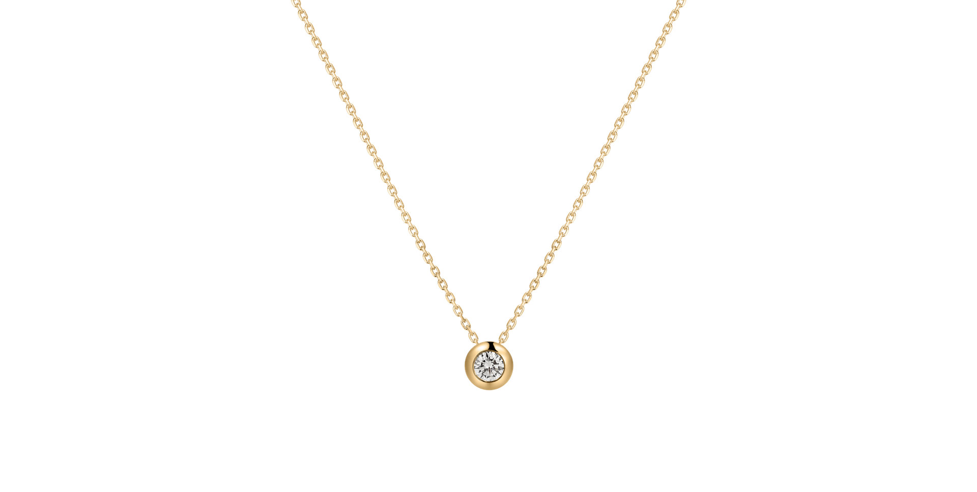 Náhrdelník s diamantem Secret Drop