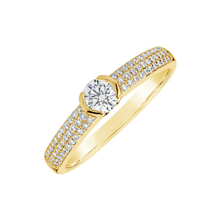 Prsten s diamanty Melissande