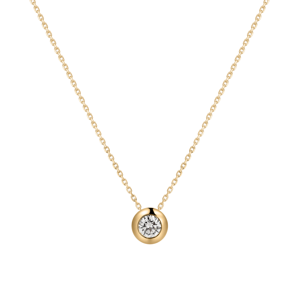 Náhrdelník s diamantem Secret Drop