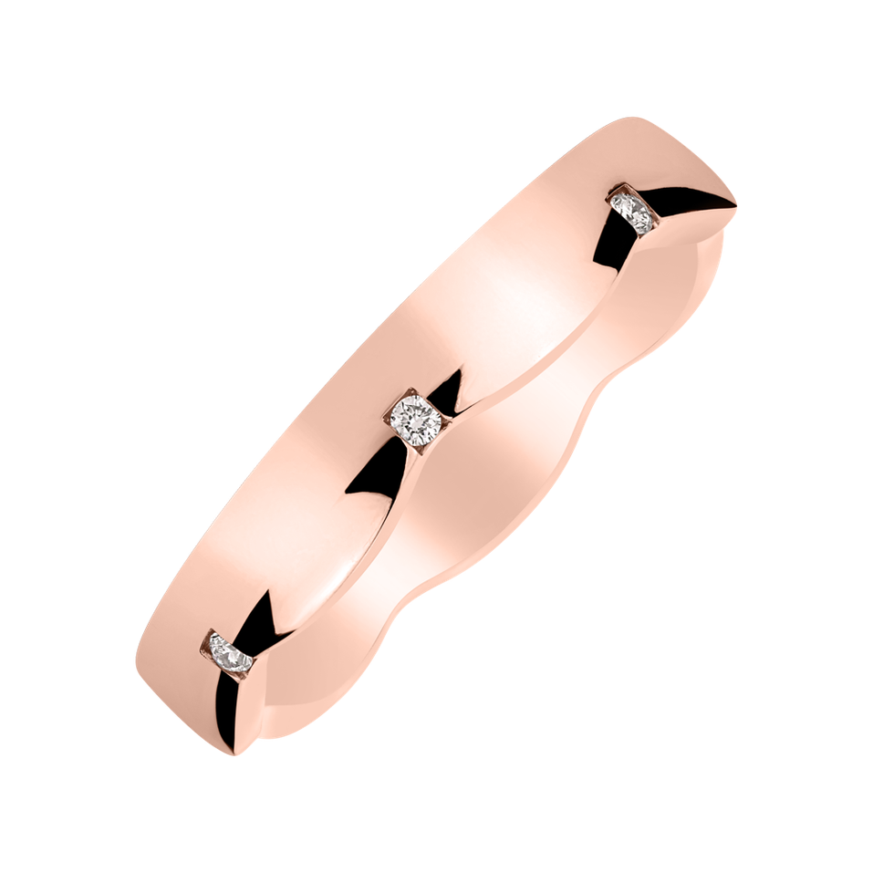 Prsten s diamanty Royal Crown