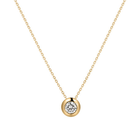 Náhrdelník s diamantem Sparkling Dots