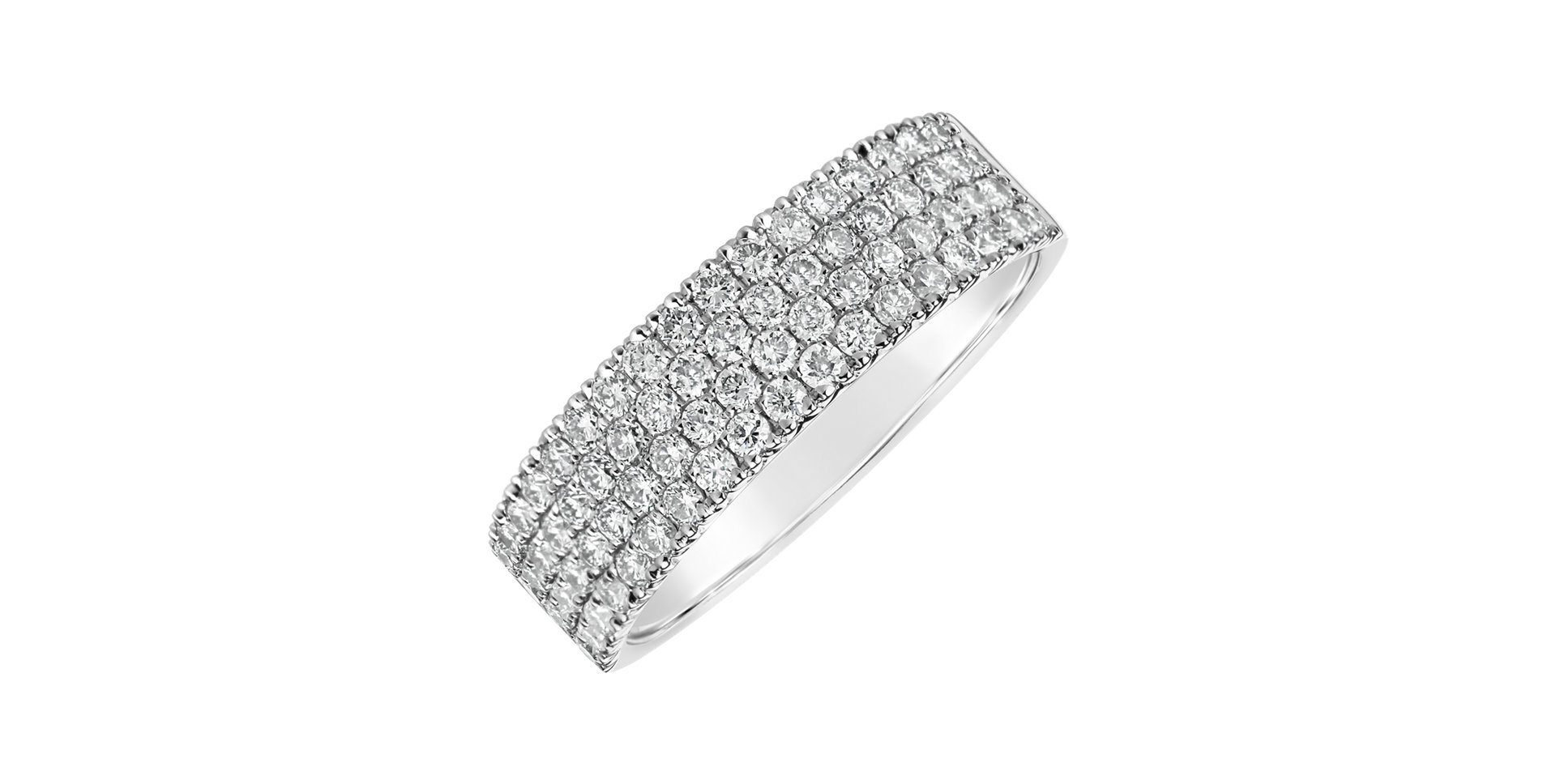 Prsten s diamanty Shiny Eternity