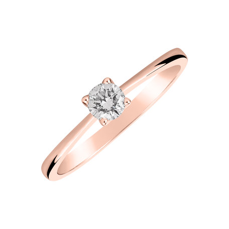 Prsten s diamantem Guardian Kiss