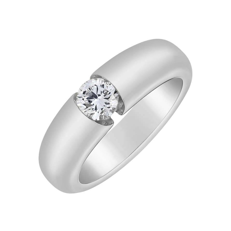 Prsten s diamantem Palpe