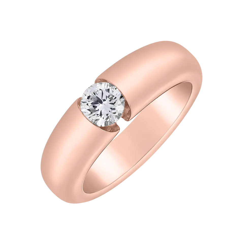 Prsten s diamantem Palpe