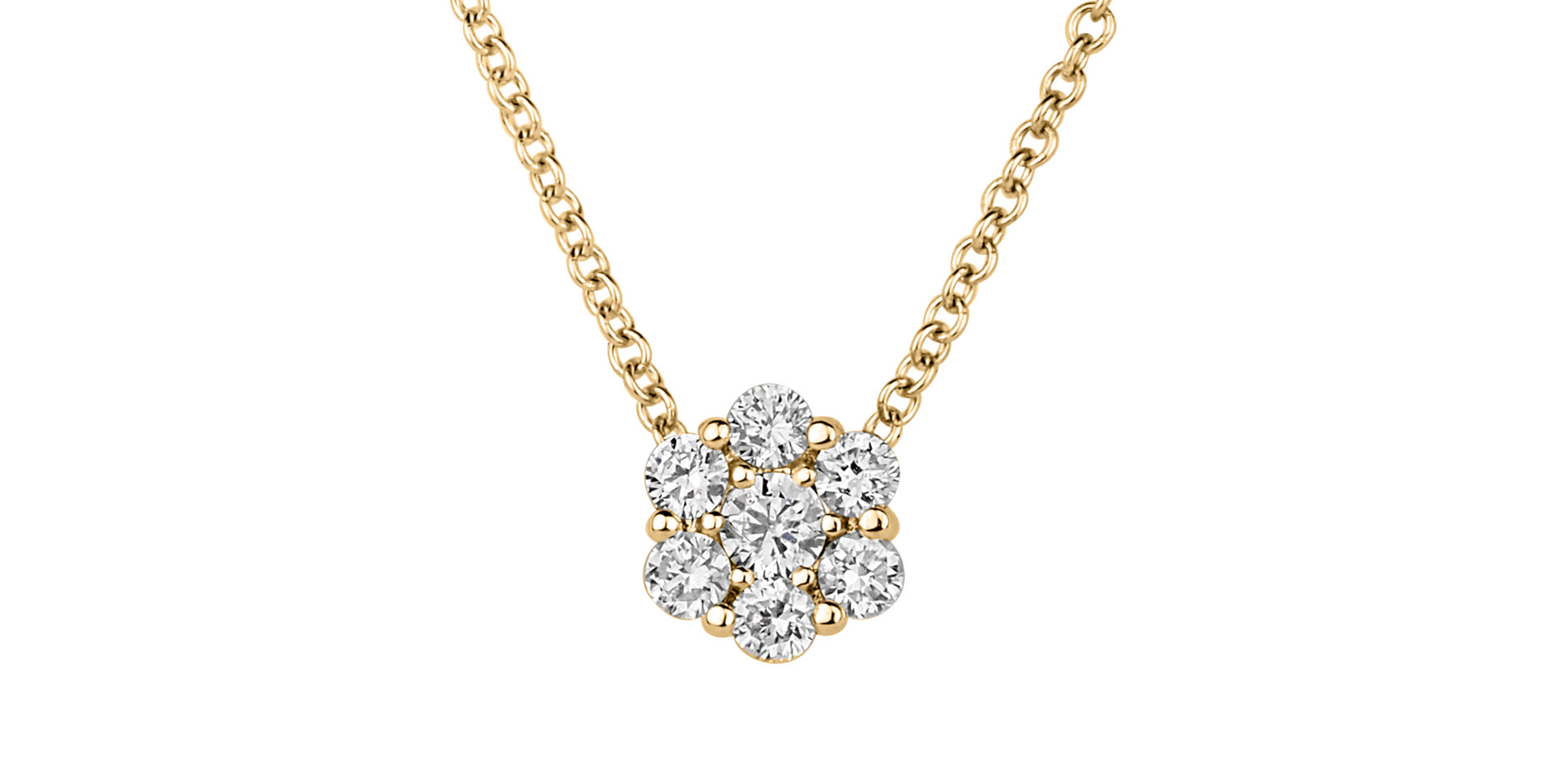 Náhrdelník s diamanty Shiny Constellation