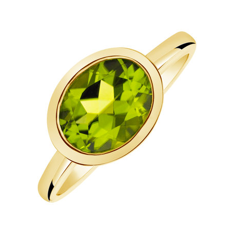 Prsten s peridotem Bonbon
