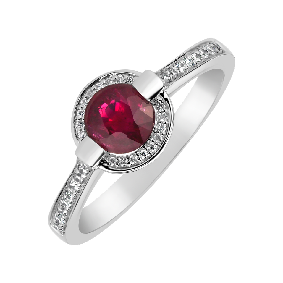 Prsten s turmalínem a diamanty Parvati