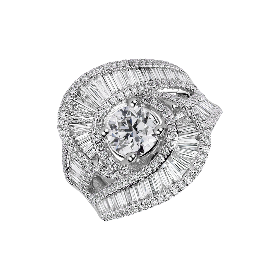 Prsten s diamanty Sparkling Rain