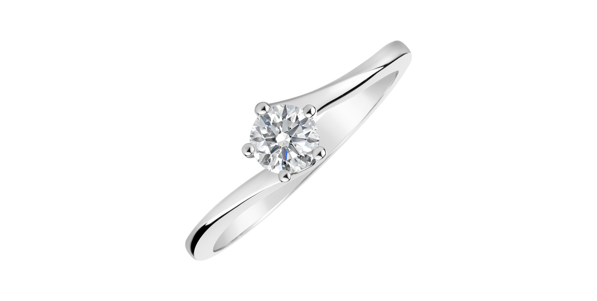 Prsten s diamantem Vivid Love