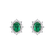 Náušnice se smaragdem a diamanty Royal Aurora2