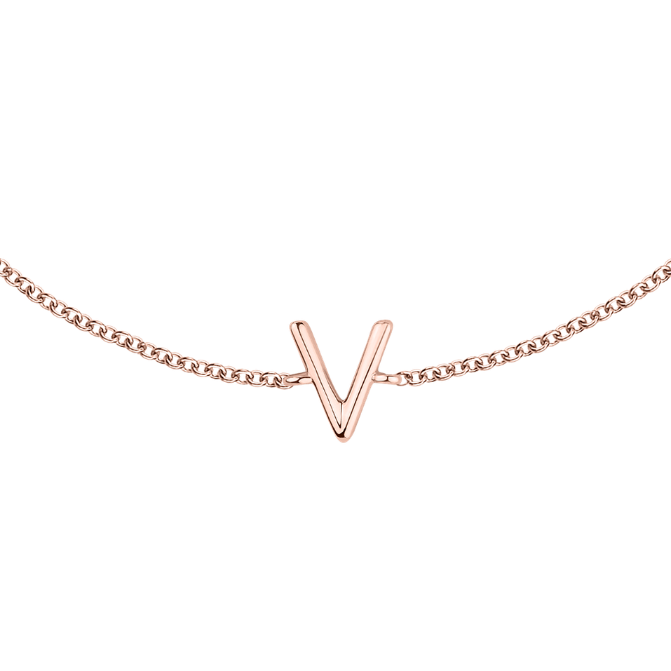 Náramek s diamantem Round Line V